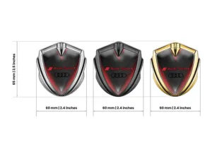 Audi Individuell Fender Abzeichen Anpassbare Kraft Design